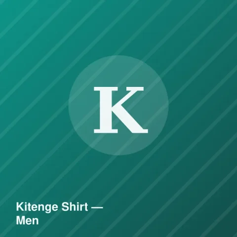 Kitenge Shirt — Men