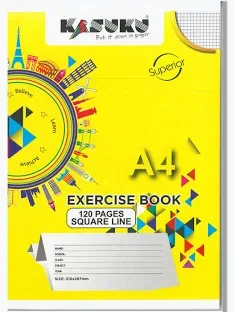 exercise books A4