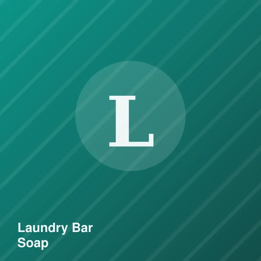 Laundry Bar Soap