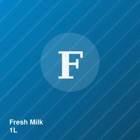 Fresh Milk 1L