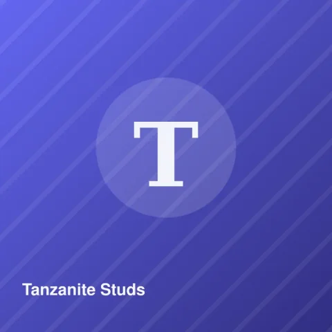 Tanzanite Studs
