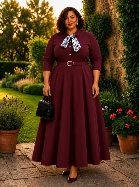 Long and beautiful maxi