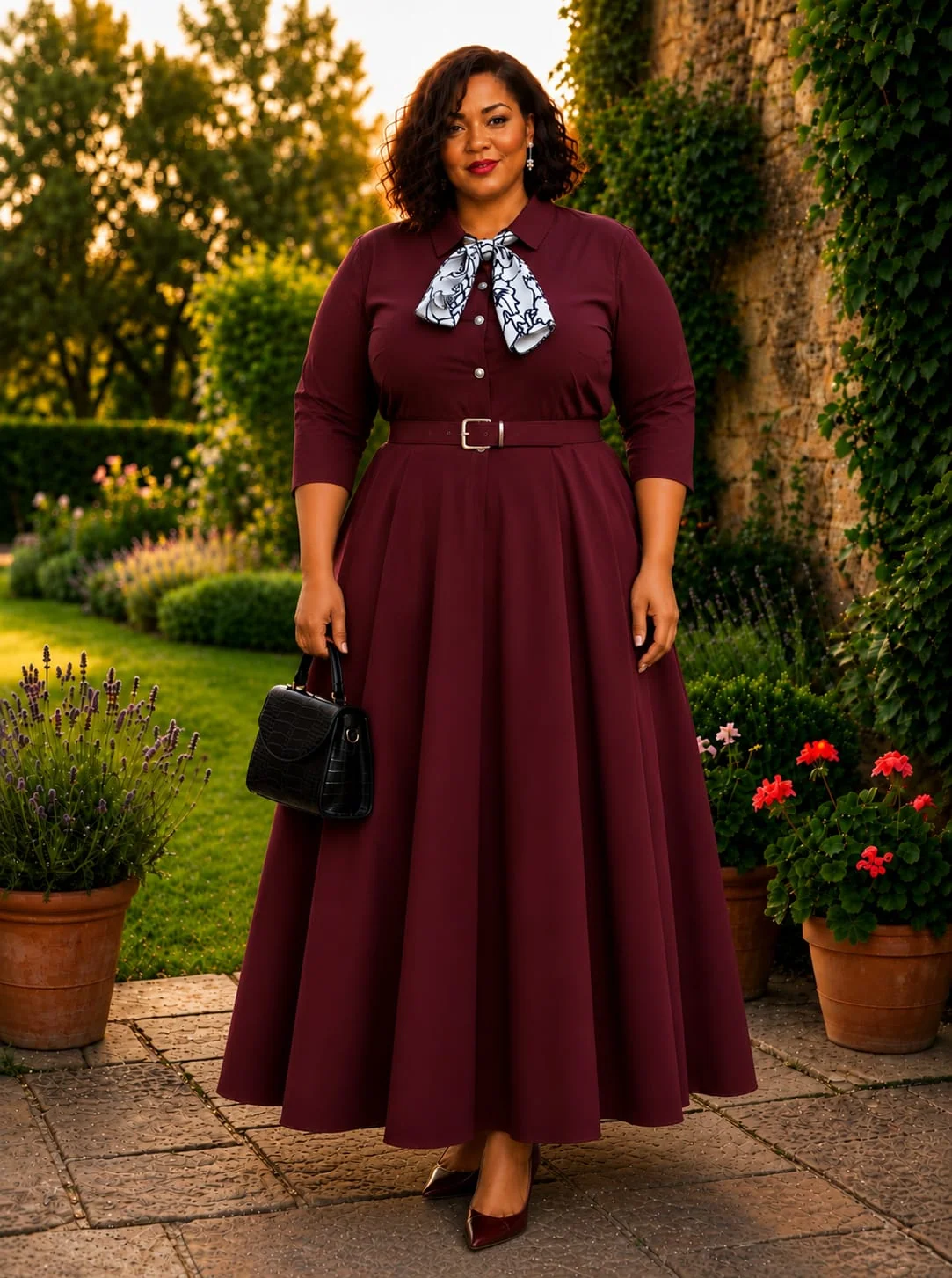 Long and beautiful maxi