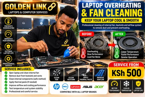 Laptop Overheating & Fan Cleaning