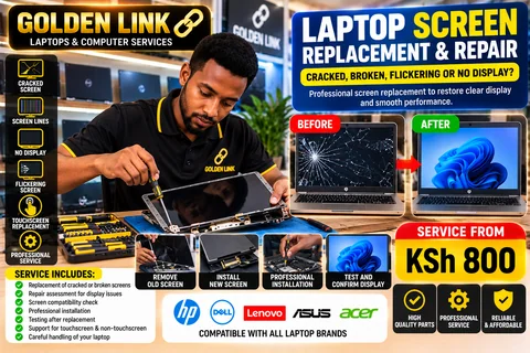 Laptop Screen Replacement & Repair