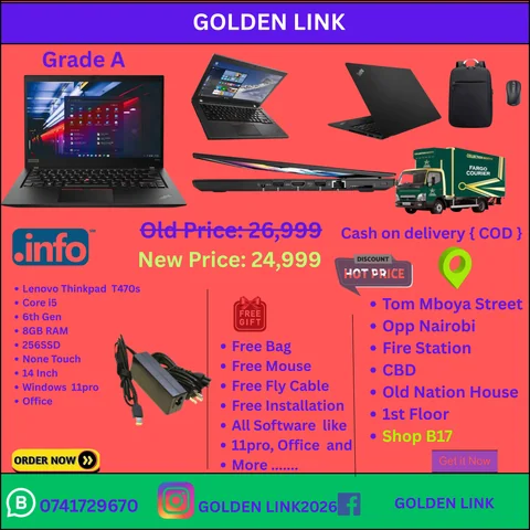 Lenovo Thinkpad T470s i5 6th 7th 8GB RAM 256SSD