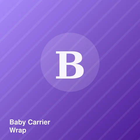Baby Carrier Wrap