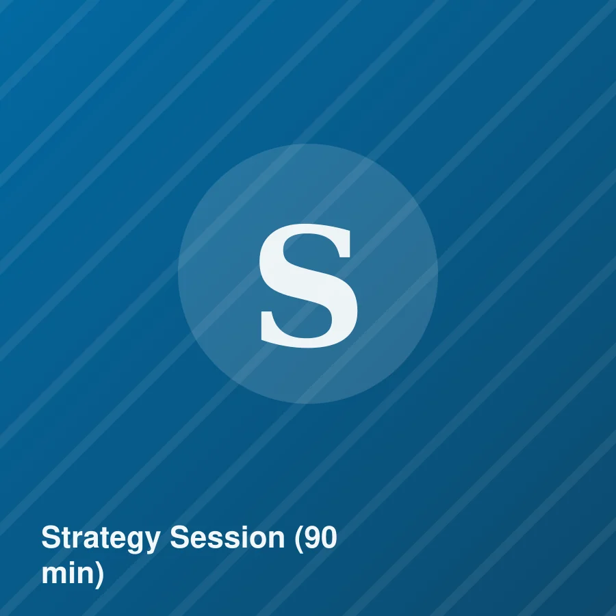 Strategy Session (90 min)