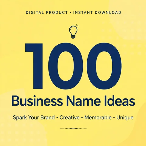 100 business name ideas