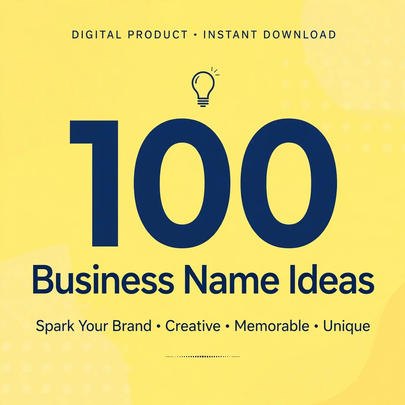 100 business name ideas
