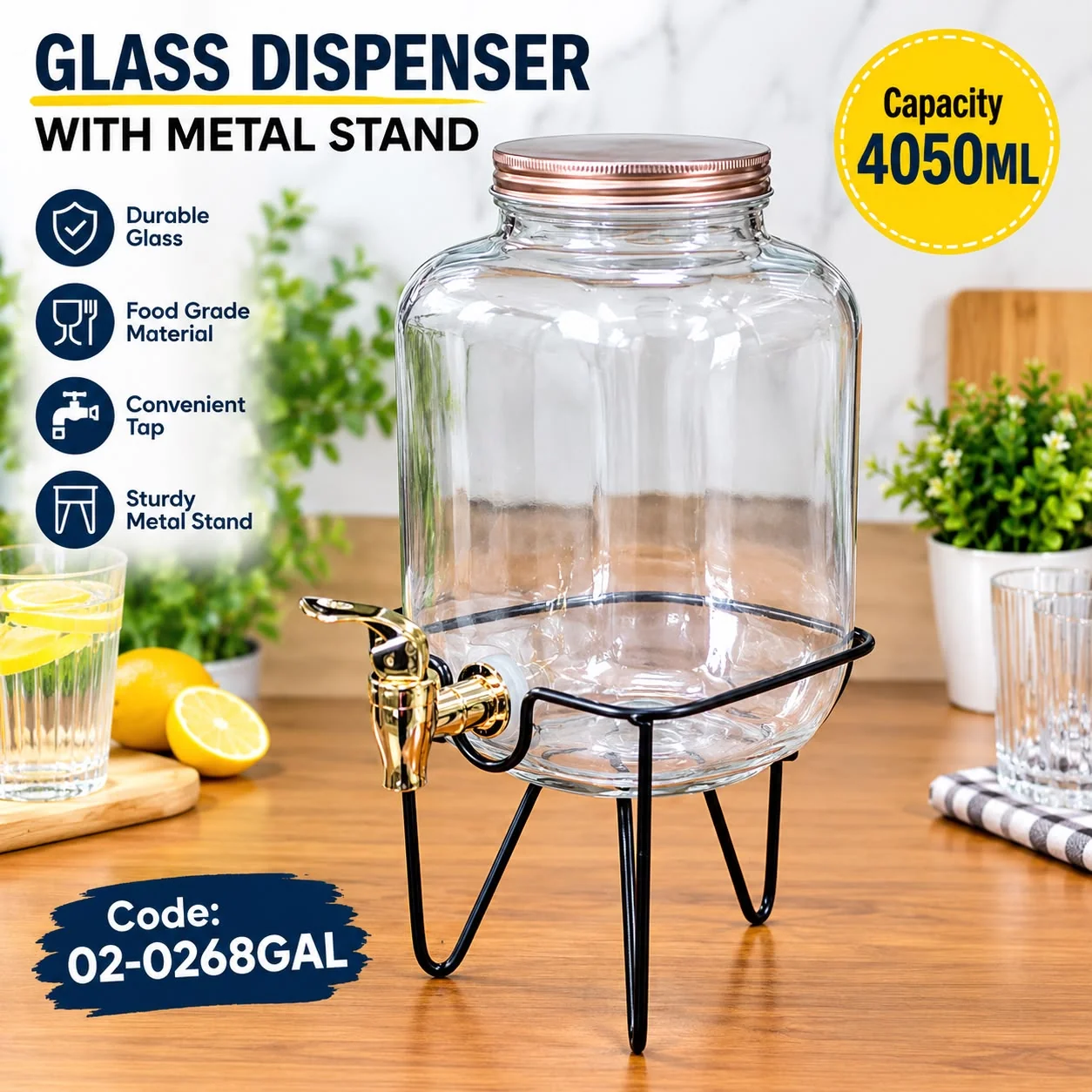GlassJuice Dispenser