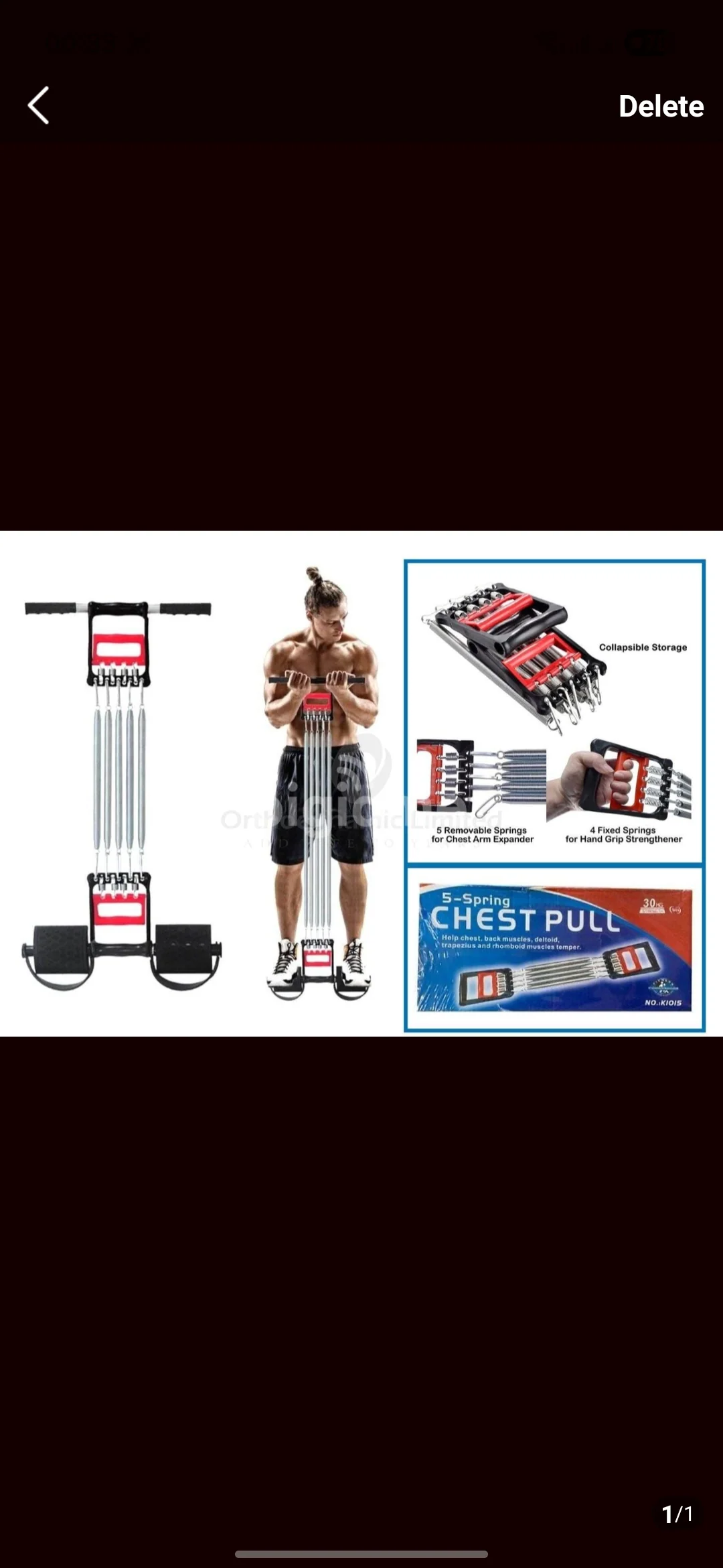 Chest pull with tummy trimmer