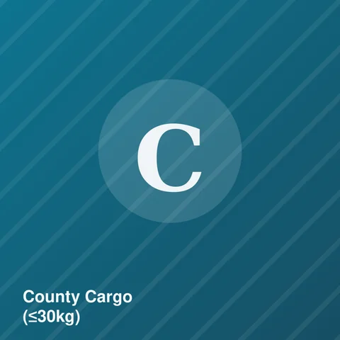 County Cargo (≤30kg)