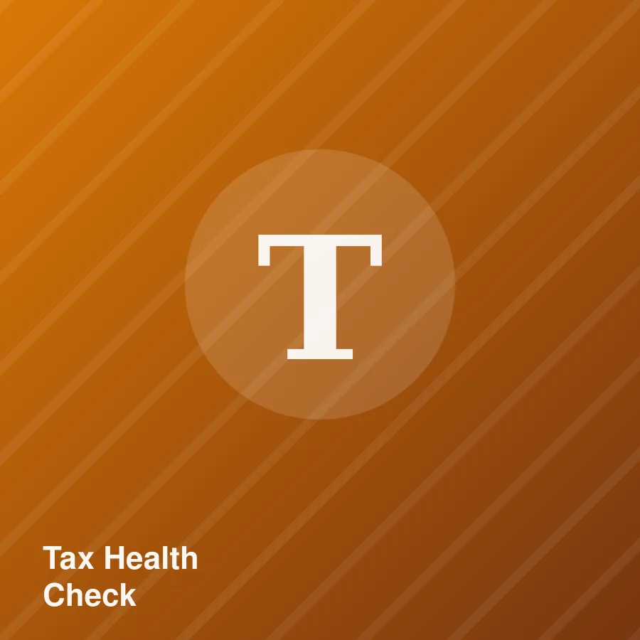 Tax Health Check