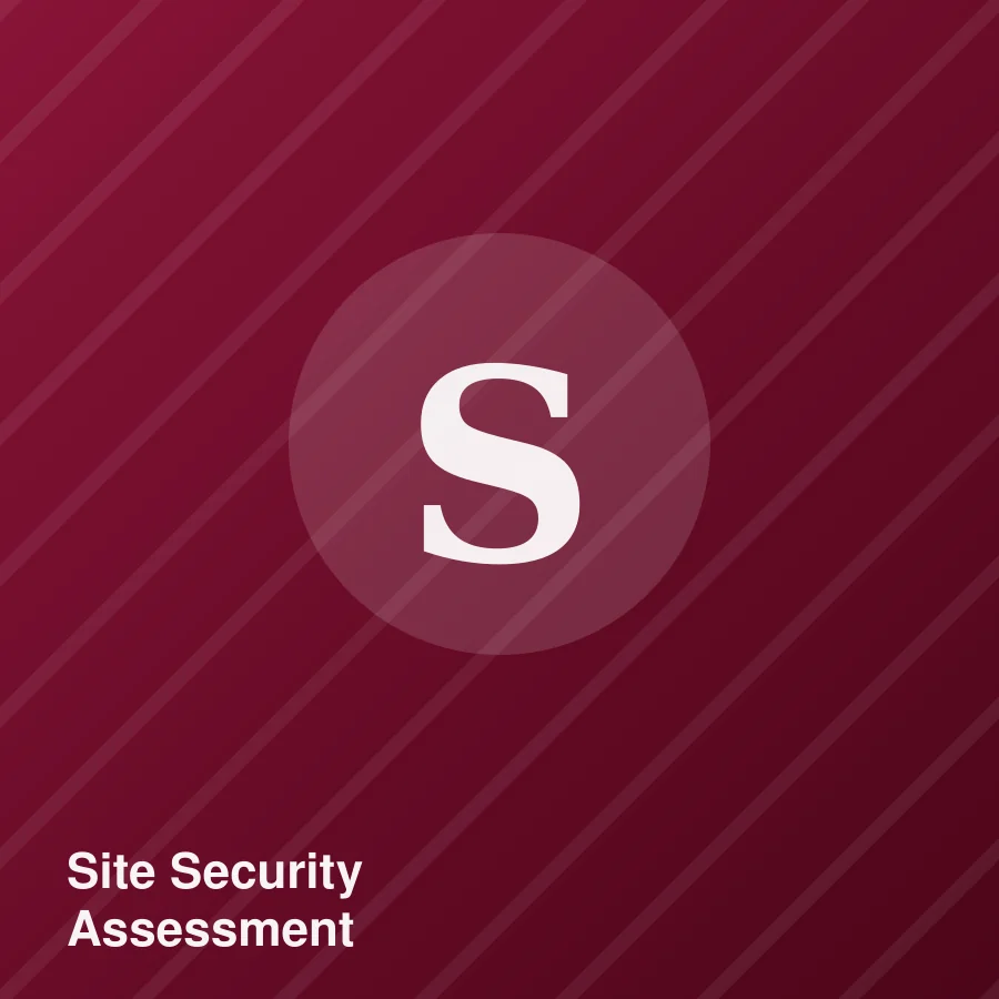 Site Security Assessment