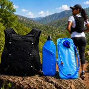 Running vest +2Ltrs Bladder+500ml bottle in Westlands on Shops in Kenya