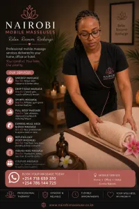 Outcall professional Massage by Maureen +254718659310 in Westlands on Shops in Kenya